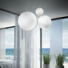 Lampa Wisząca Okrągła Biała Sfera MAPA BIANCO SP1 D50 032122 IDEAL LUX